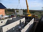 Die Wand vom Gästezimmer, auch mit großem Fenster
